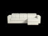 Sofá PIACEVOLE c/ chaise longue Drt. e arrumação